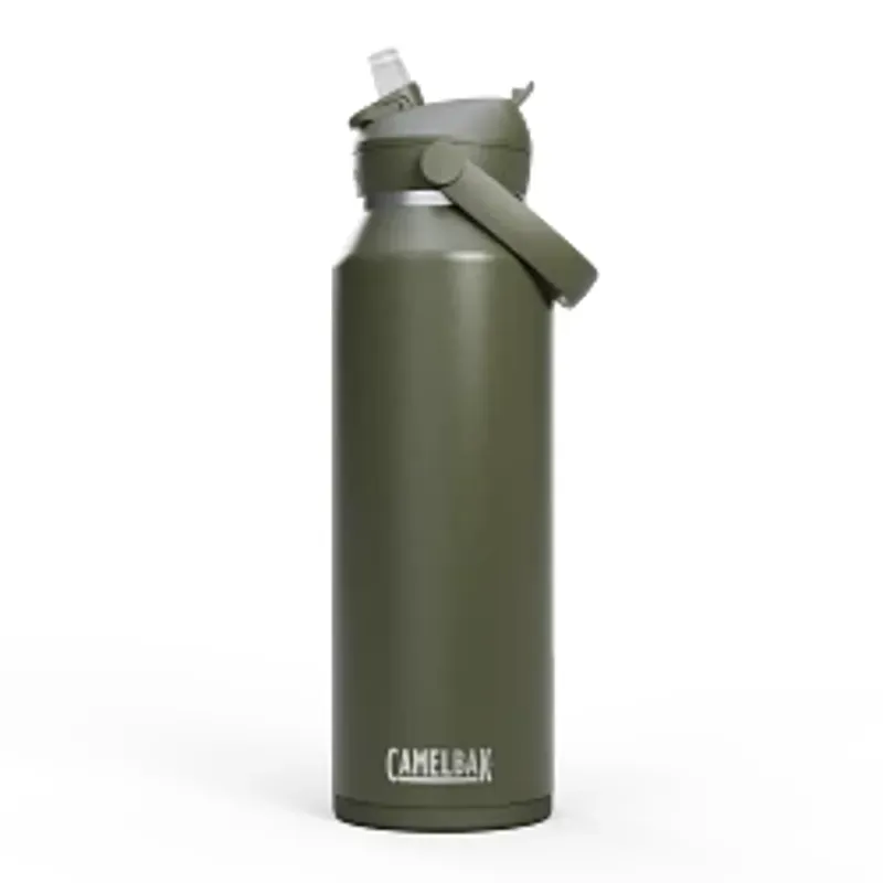 CamelBak Thrive Flip Straw 40oz Insulated Stainless Steel Bottle in Moss Green