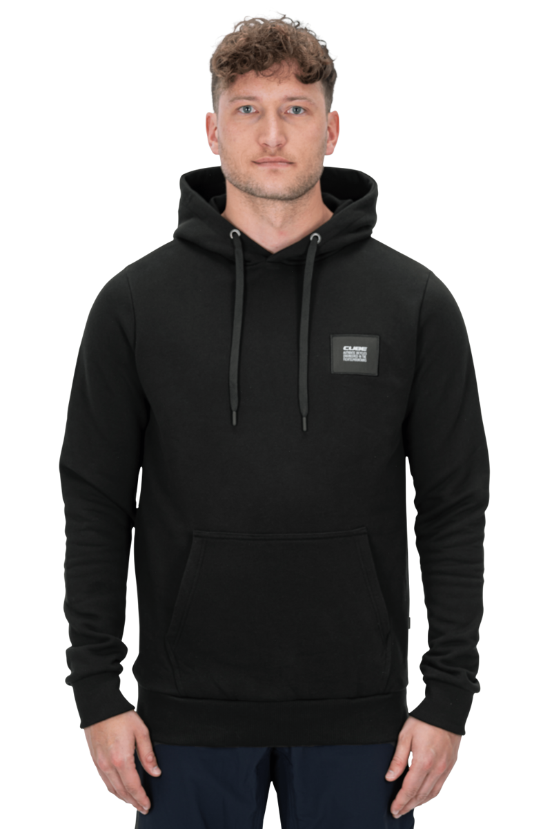 Cube Organic Hoodie in Black