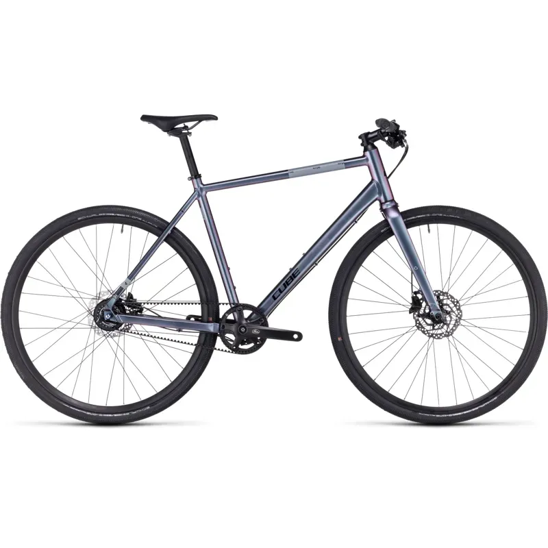 Cube Hyde Race Trekking Bike in Galactic/Black