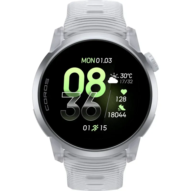 Coros PACE 4 GPS Sport Watch in White Cloud-4