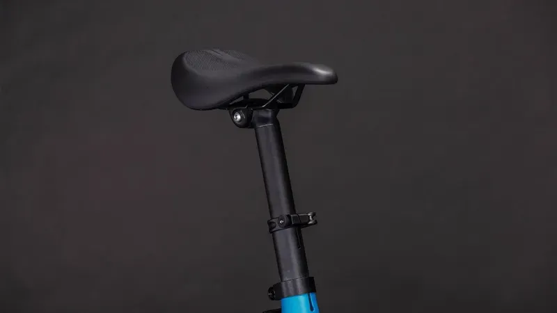 Cube Fold Hybrid Comfort 545 Electric Folding Bike in Blue-5