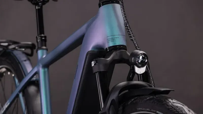 Cube Kathmandu Hybrid EXC 800 eHybrid Bike in Smaragd Grey/Prism-8