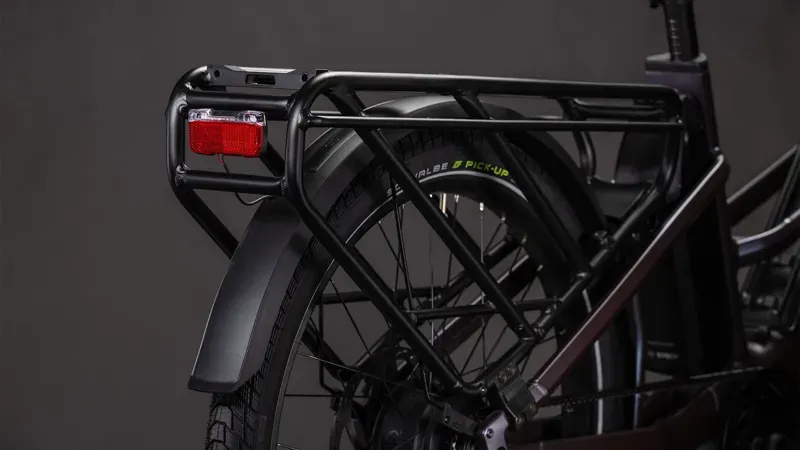 Cube Longtail Hybrid Comfort 800 eCargo Bike in Haze/Reflex-5