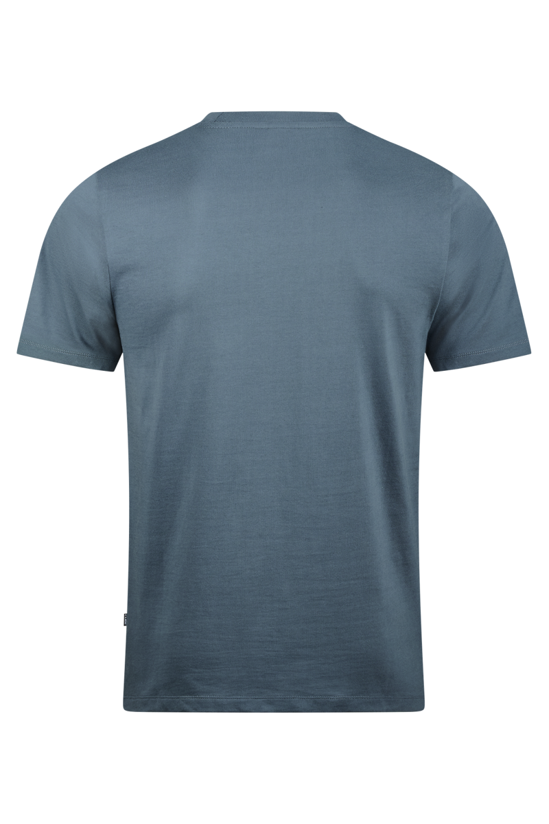 Cube Organic T-Shirt in Forest Blue-1