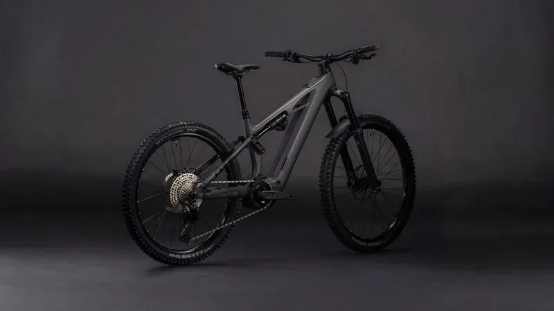 Cube Stereo Hybrid One77 HPC Race 800 E-MTB in Iron Grey/Black-1