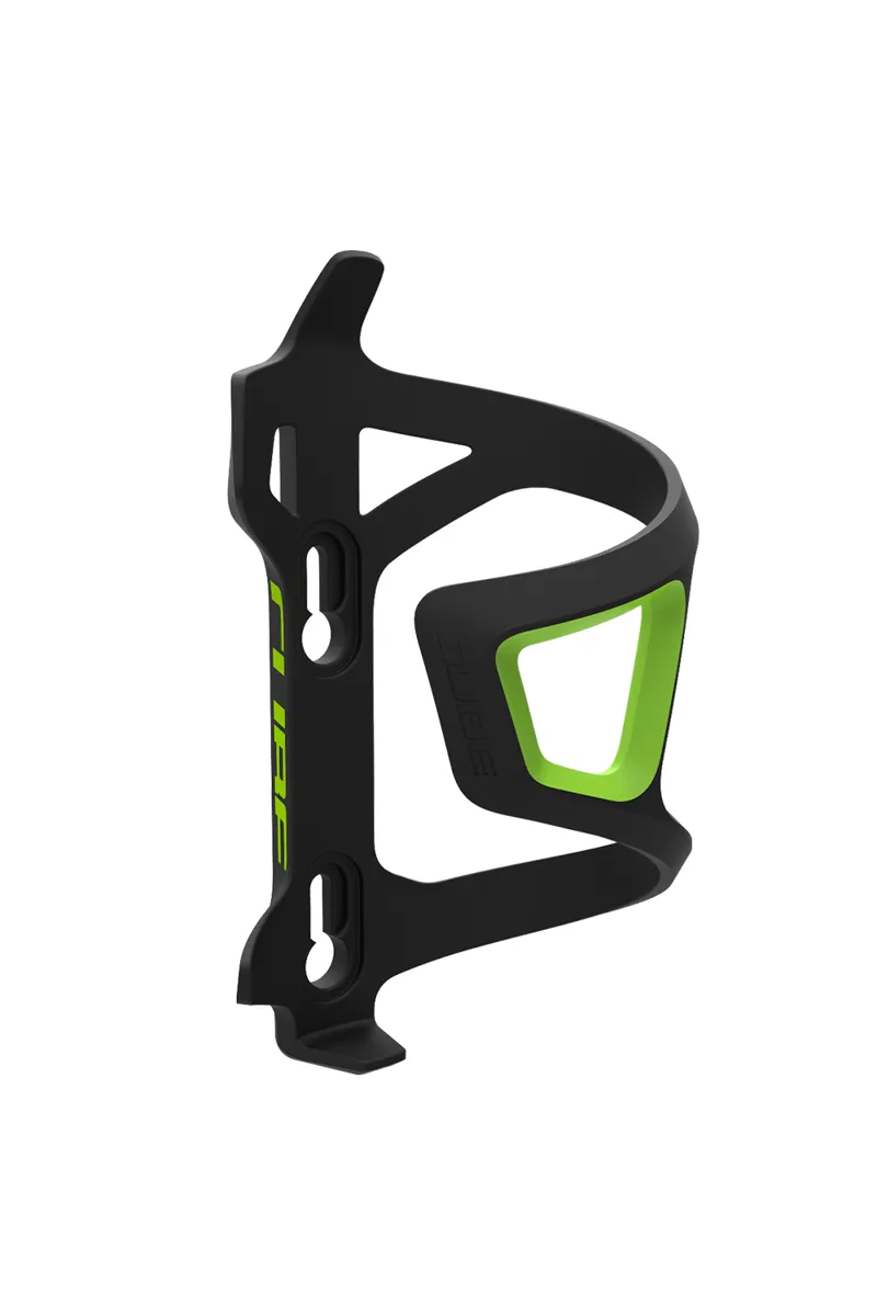 Cube HPP Left Hand Bottle Cage in Green