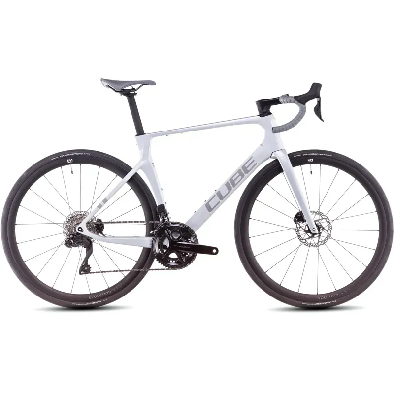 Cube Agree c:62 One Road Race Bike in Fog Grey/Grey