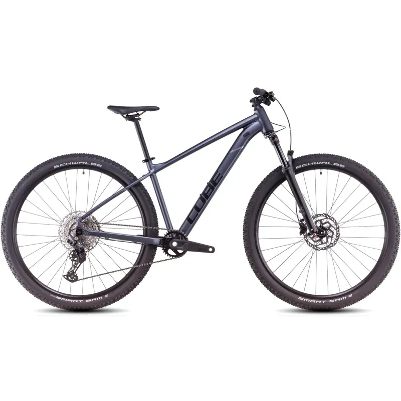 Cube Attention Pro Mountain Bike in Metallic Grey/Black