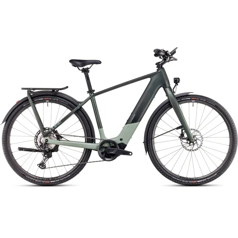 Cube Kathmandu Hybrid C:62 SLT 400X Hybrid Bike in Green