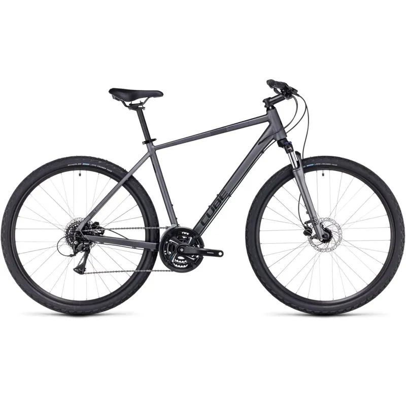 Cube Nature One Trekking Bike in Graphite/Black