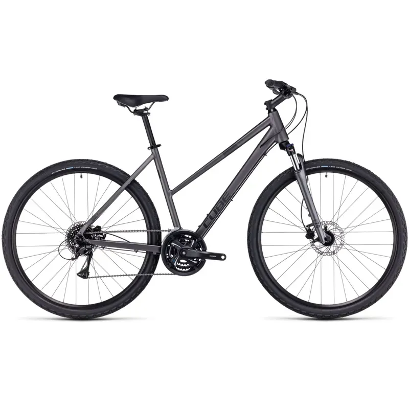 Cube Nature One Trekking Bike in Graphite/Black-1