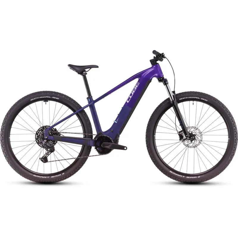 Cube Reaction Hybrid One 600 Electric Bike in Orchid/Mint