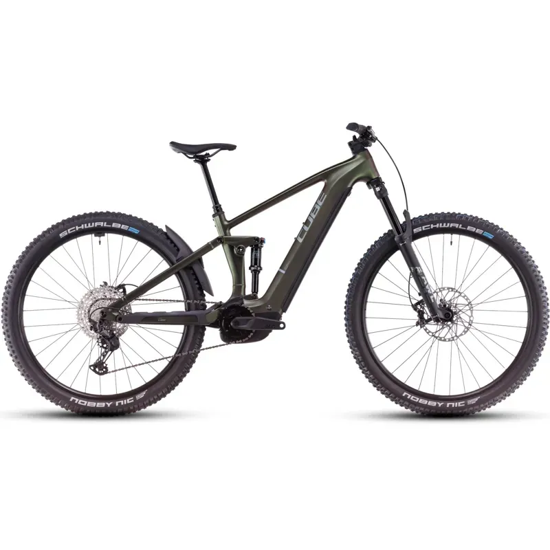 Cube Stereo Hybrid One44 EXC eMountain Bike in Stellar/Shift Iris