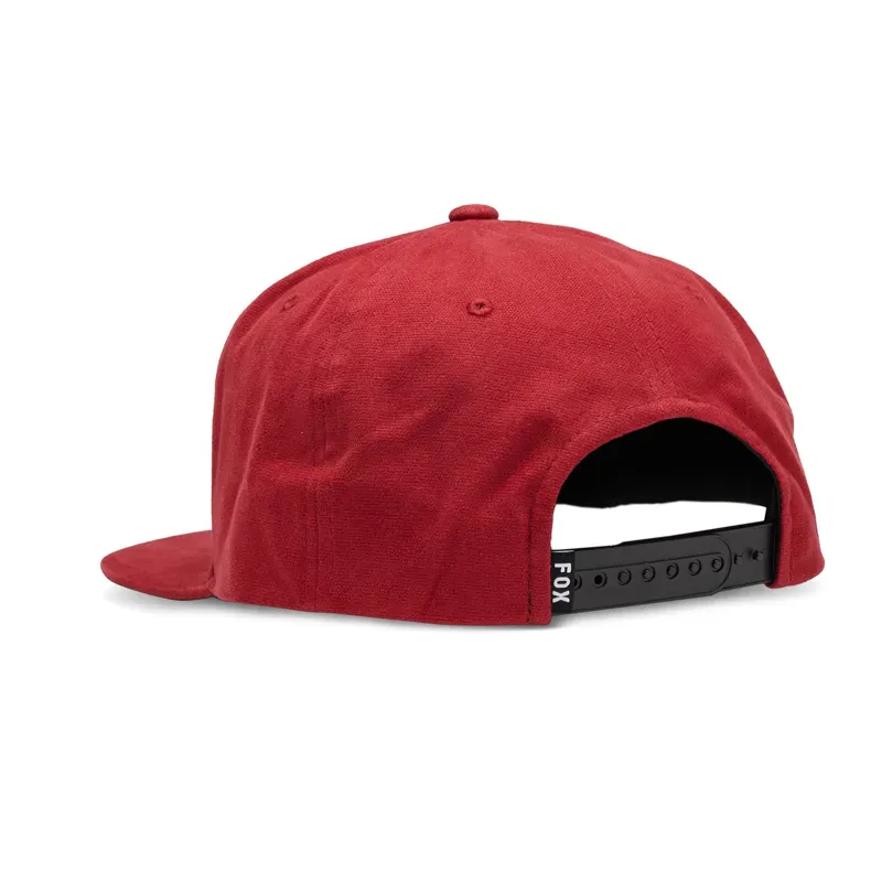 Fox Head Snapback Hat in Flame Red-1