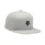 Fox Head Snapback Hat in Grey