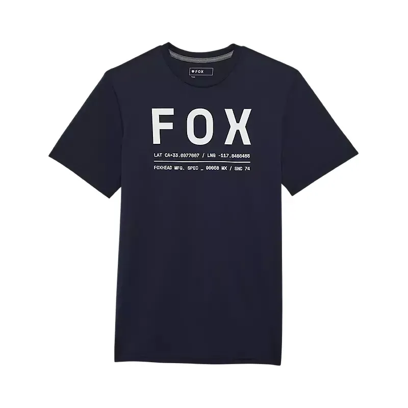 Fox Non Stop Short Sleeve Tech Tee in Midnight Blue