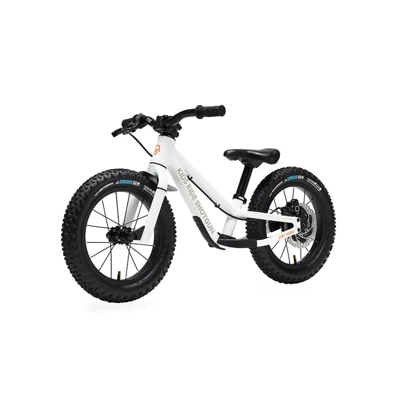 Kids Ride Shotgun Dirt Hero 14in Kids Bike in White