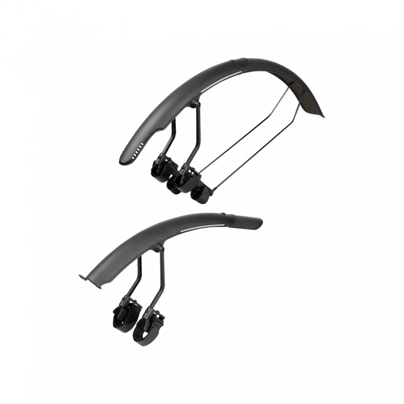Topeak TetraFender R1 and R2 Road Mudguard Set in Black