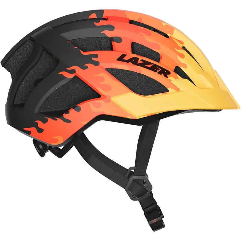 Lazer J2 Youth Helmet in Flames