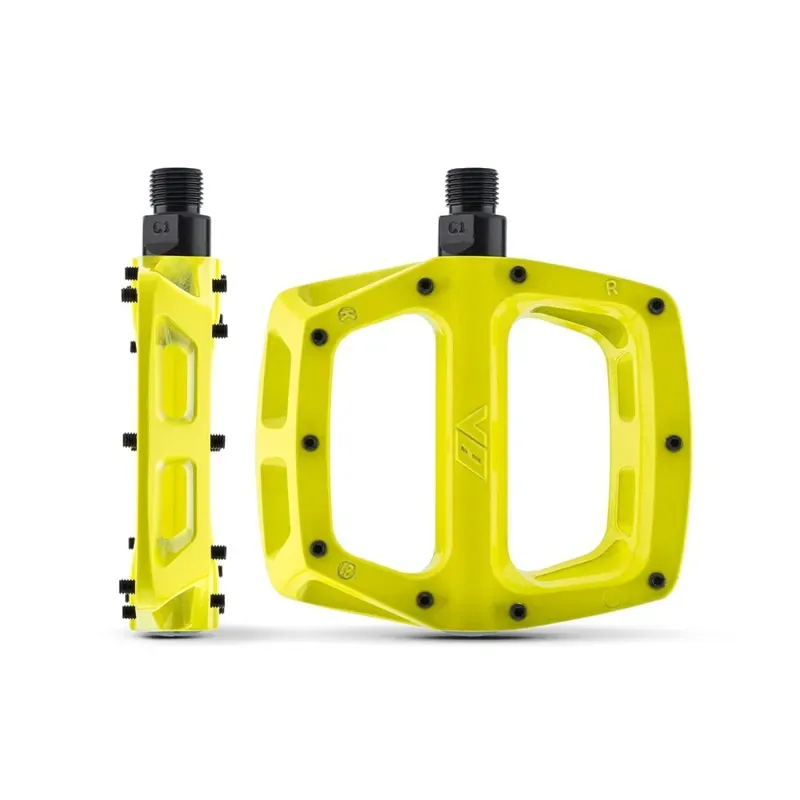 DMR V8 Pedals in Lemon Lime