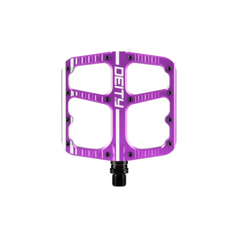 Deity Flat Trak Pedals in Purple