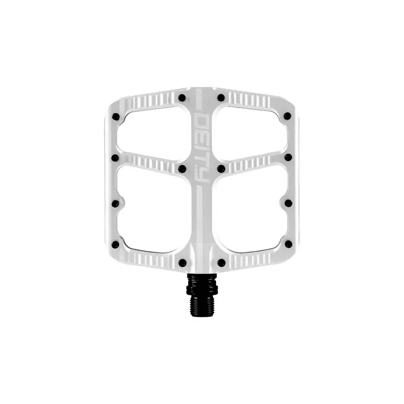 Deity Flat Trak Pedals in Silver