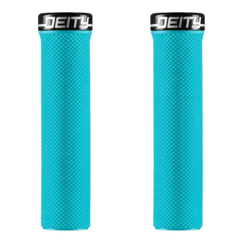 Deity Slimfit Mountain Bike Grips in Blue