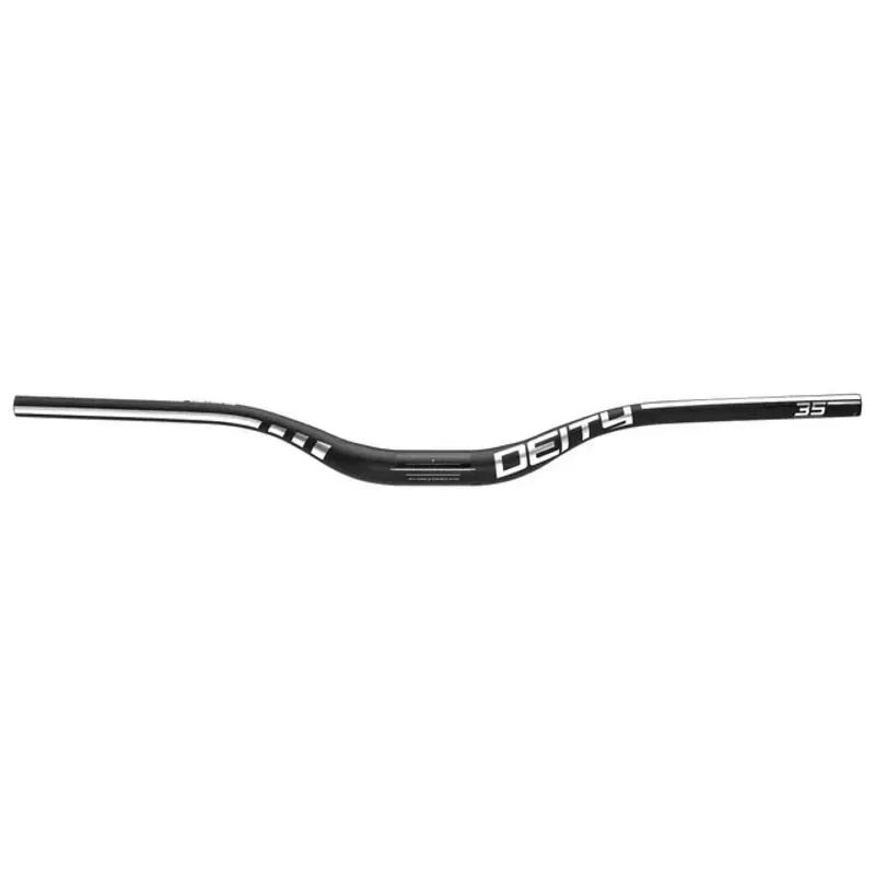 Deity Speedway Carbon 35mm 50/810mm Riser Bar in Chrome/Carbon
