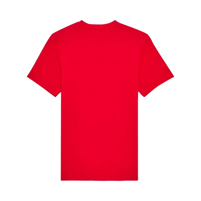 Fox Slogan SS Premium T-Shirt in Flame Red-1
