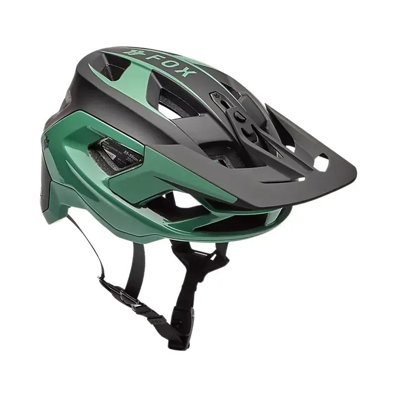 Fox Speedframe Pro Defy Helmet in Pine Green-1