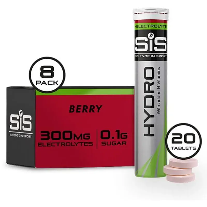 Science in Sport GO Hydration Drink Tablets in Berry - One Tube