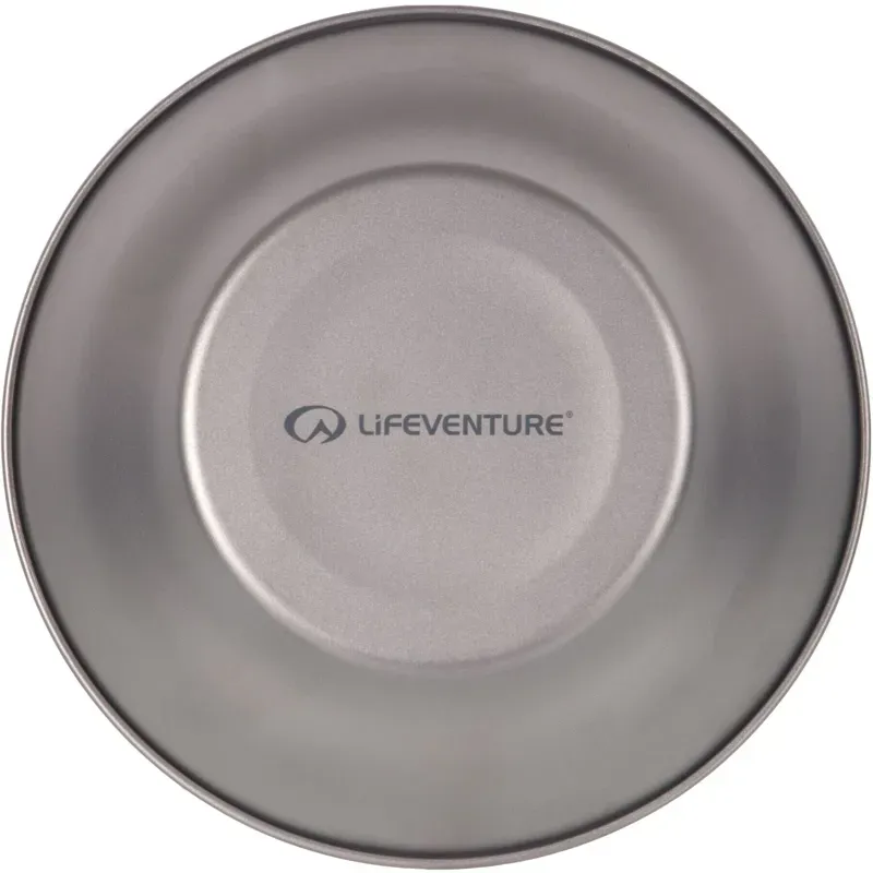 Lifeventure Titanium Bowl in Silver-2
