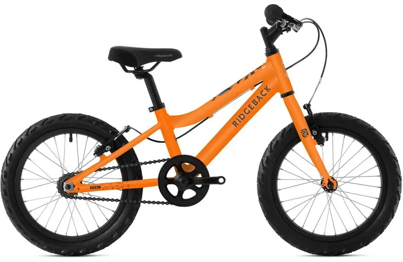 Ridgeback MX16 Kids Bike In Zesty Orange