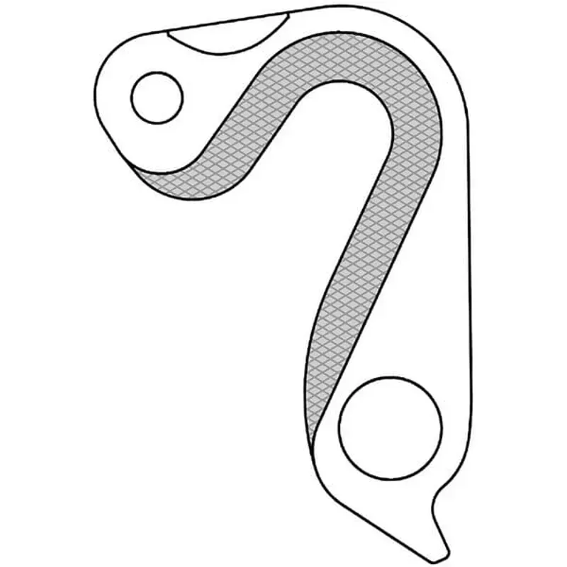 M Part Gear Hanger Specialized In Silver-3