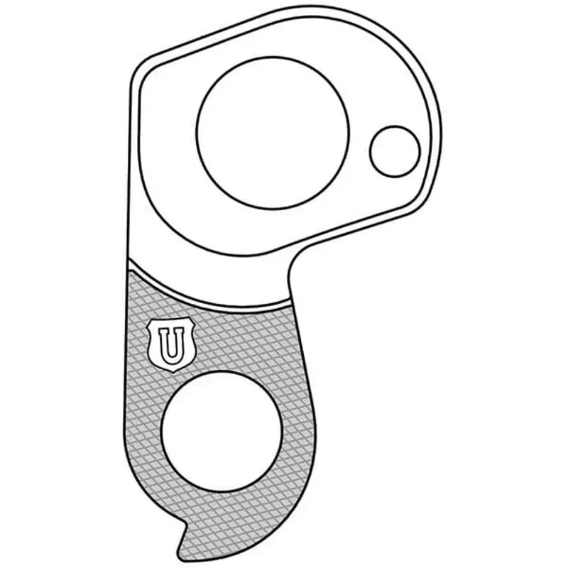 M Part Gear Hanger Rose In Black Alloy-3