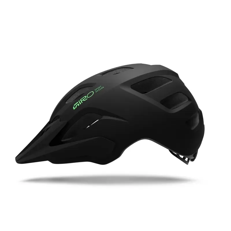Giro Tremor Childs Helmet in Black/Green-1