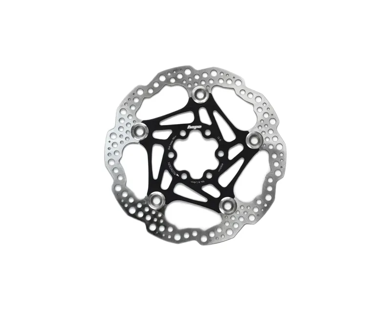 Hope Universal Floating Disc Brake Rotor - 6 Bolt - Black-3