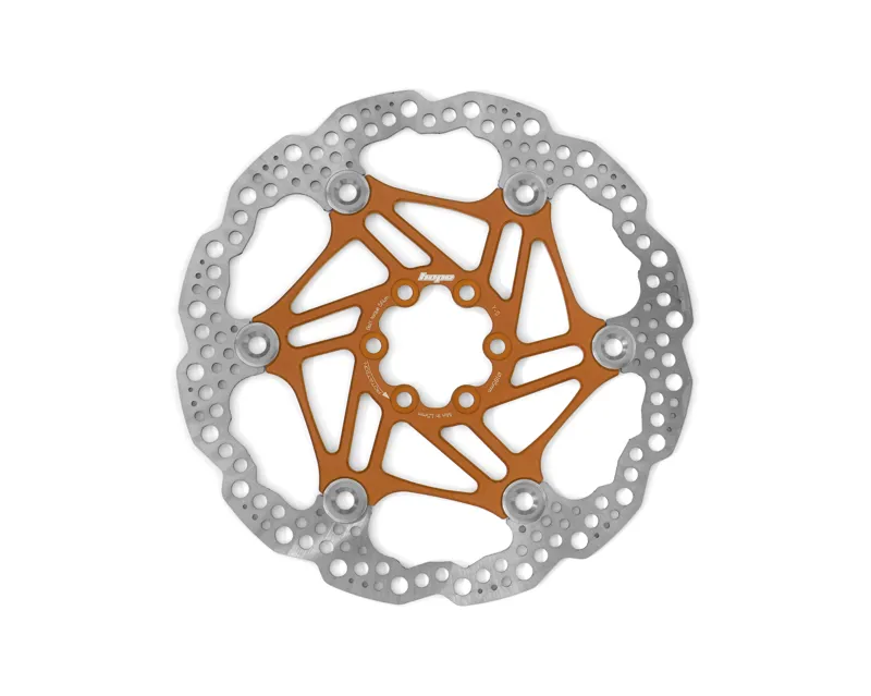 Hope Universal Floating Disc Brake Rotor - 6 Bolt - Orange-1