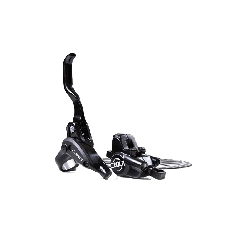 Clarks F160/R160 Clout 1 Two Piston Hydraulic F+R Brake Set in Black