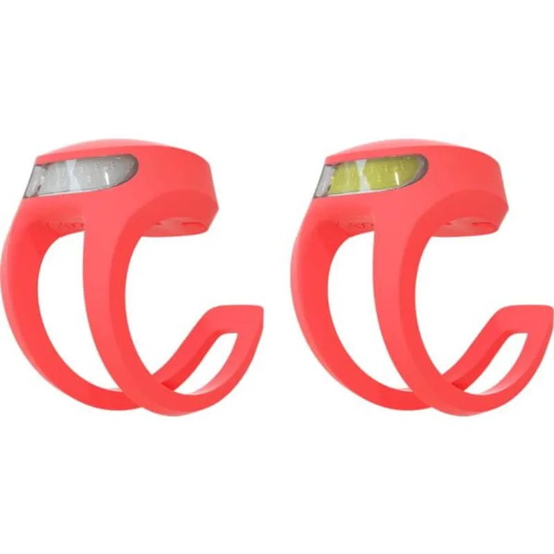 Knog Frog V3 Rechargeable - Tequila Sunrise Twinpack