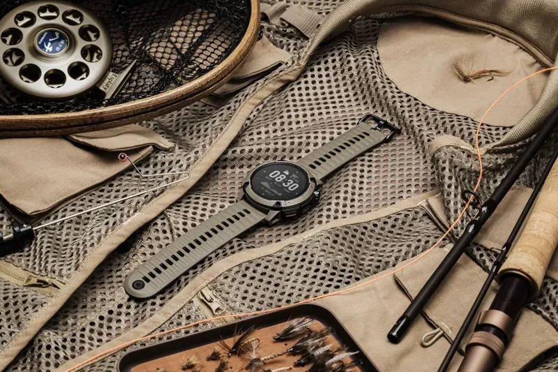 Coros Nomad Watch in Brown-4