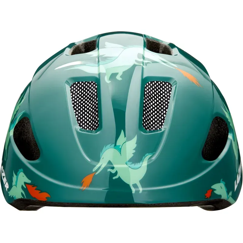 Lazer NutZ 2.0 KinetiCore Youth Helmet in Dragon Green-1