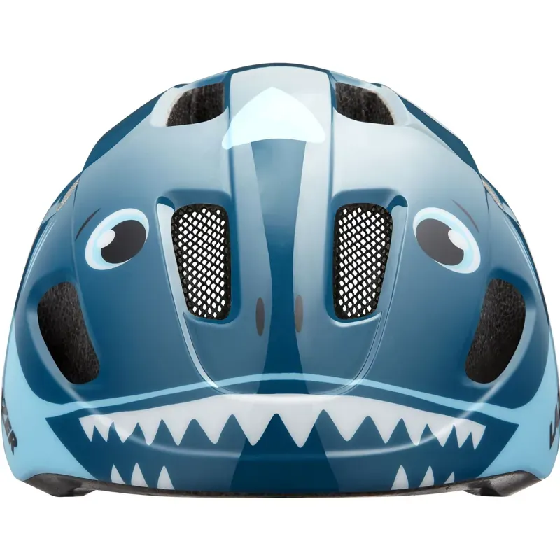 Lazer PNut KC 2.0 KinetiCore Child Helmet in Shark Face-3