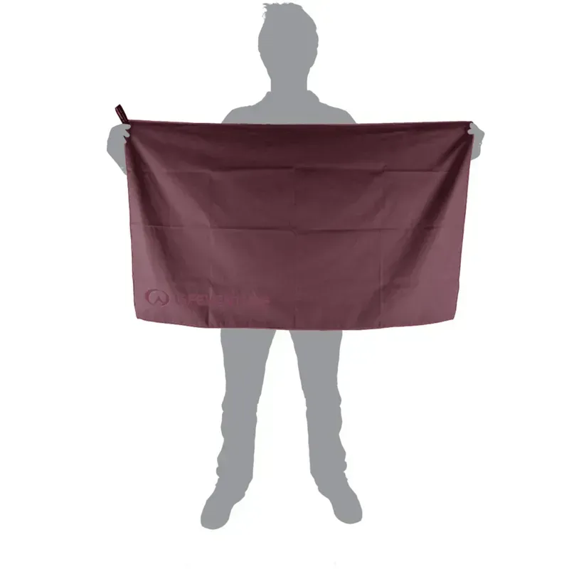 Lifeventure Softfibre Trek Large Towel in Blackcurrant-1