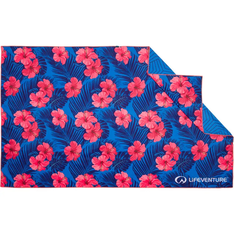 Lifeventure Softfibre Recycled Towel in Blue