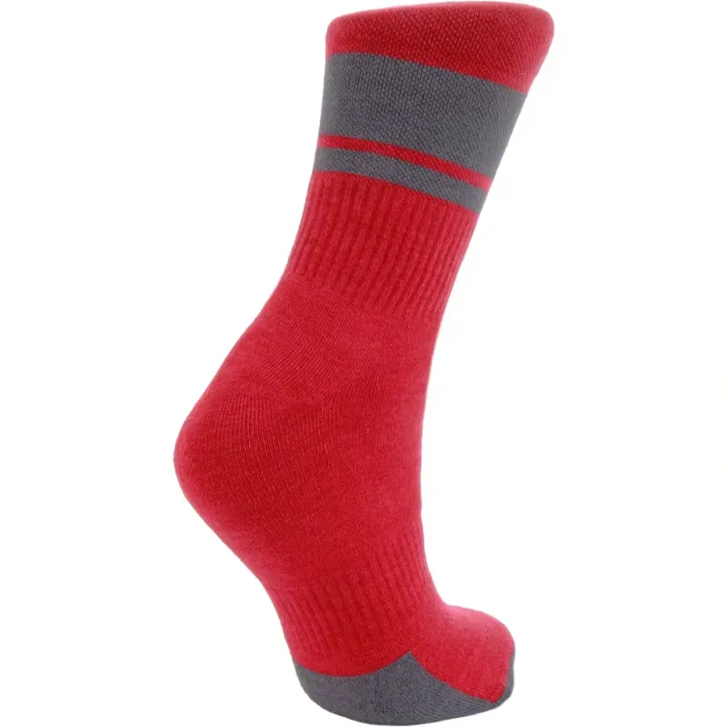 NI - Madison DTE Isoler Merino Winter Sock in Mineral Red-1
