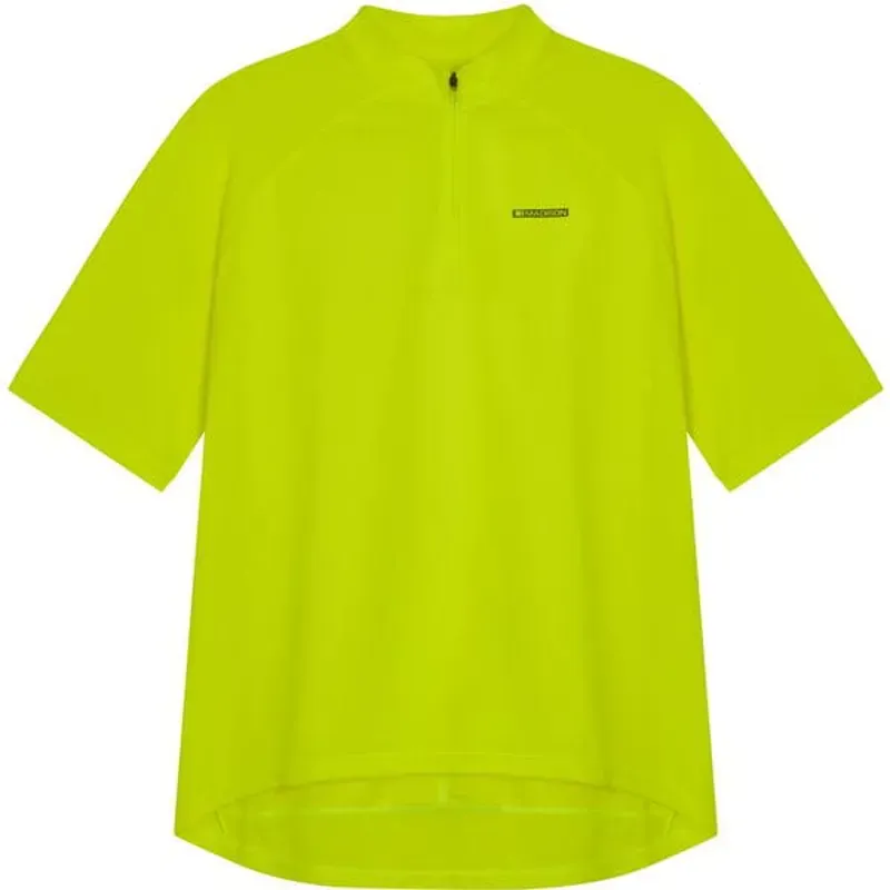 Madison Freewheel Jersey in Hi-Viz Yellow