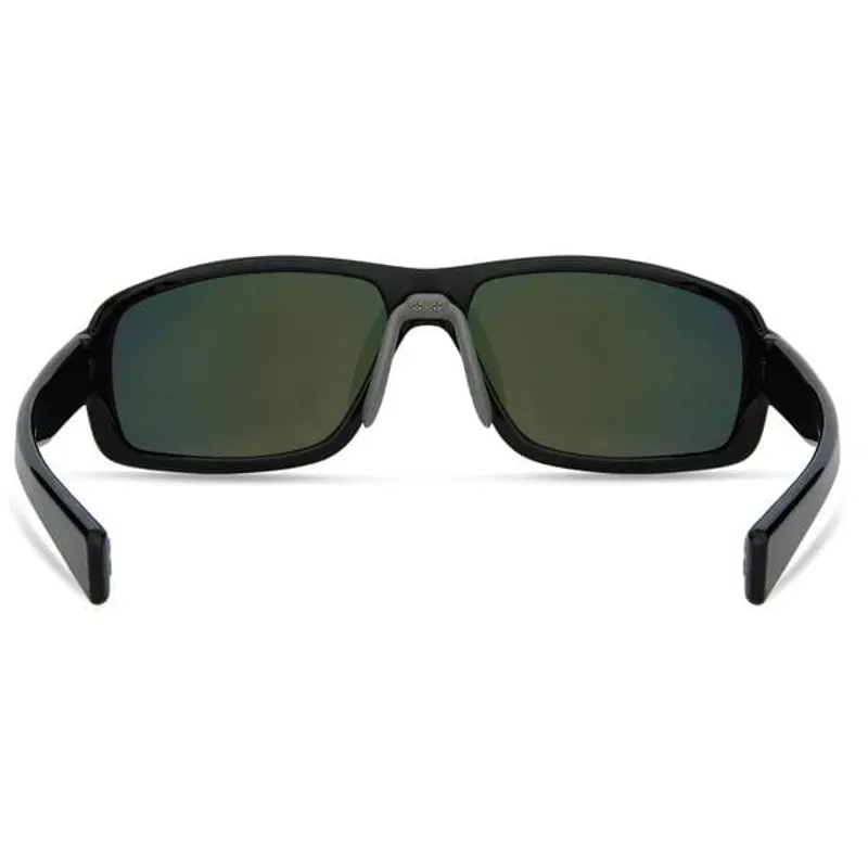 Madison Target Sunglasses - gloss black / fire mirror-2