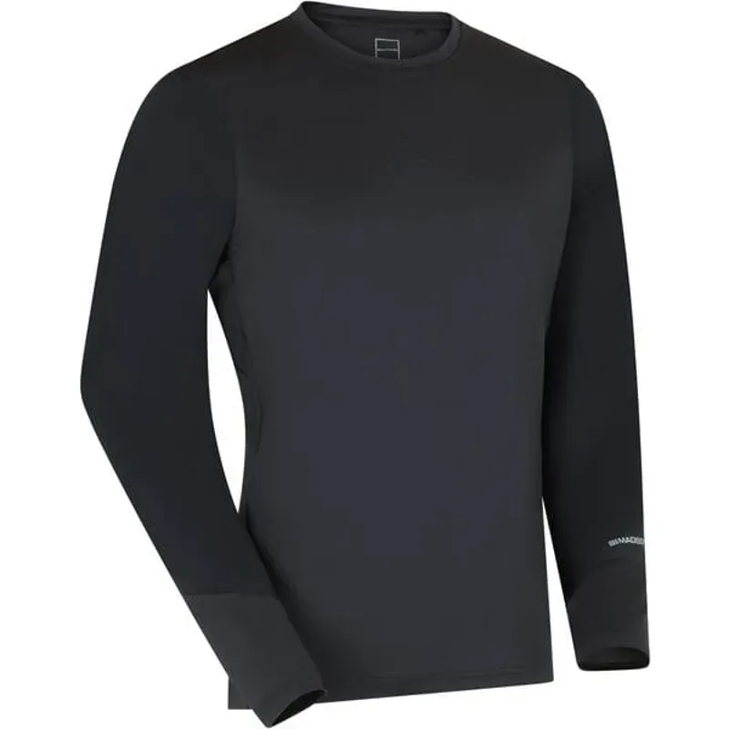 Madison Flux Men's Long Sleeve Trail Jersey - Black-1
