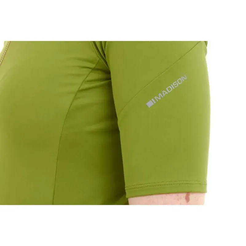 Madison Roam Women's Short Sleeve Jersey - Moss Green-4